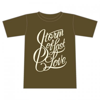 Storm of Last love T-SHIRTS【Color:オリーブ】