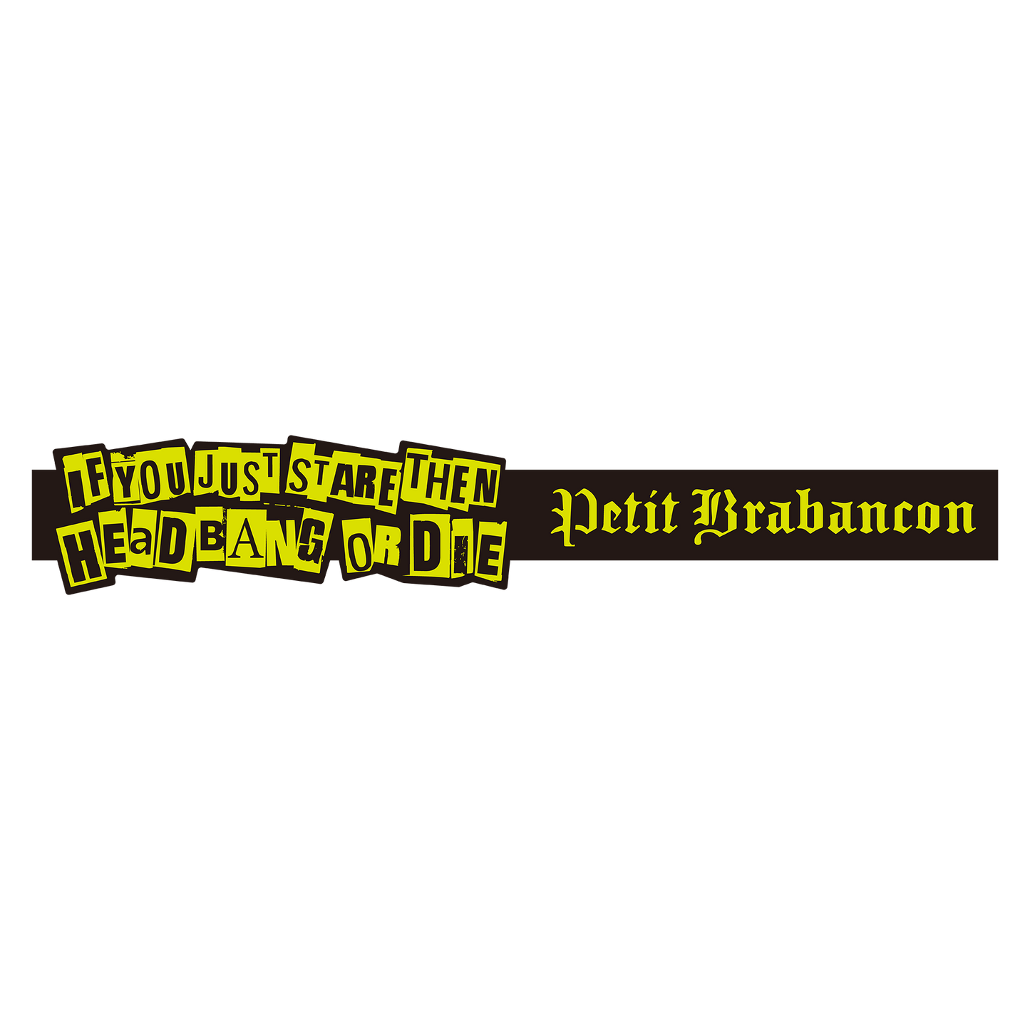 If You Just Stare Then Headbang or Die ラバーバンド（ランダム）