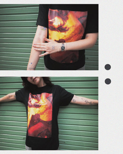 girls like girls PHOTO REVIVAL T-shirt