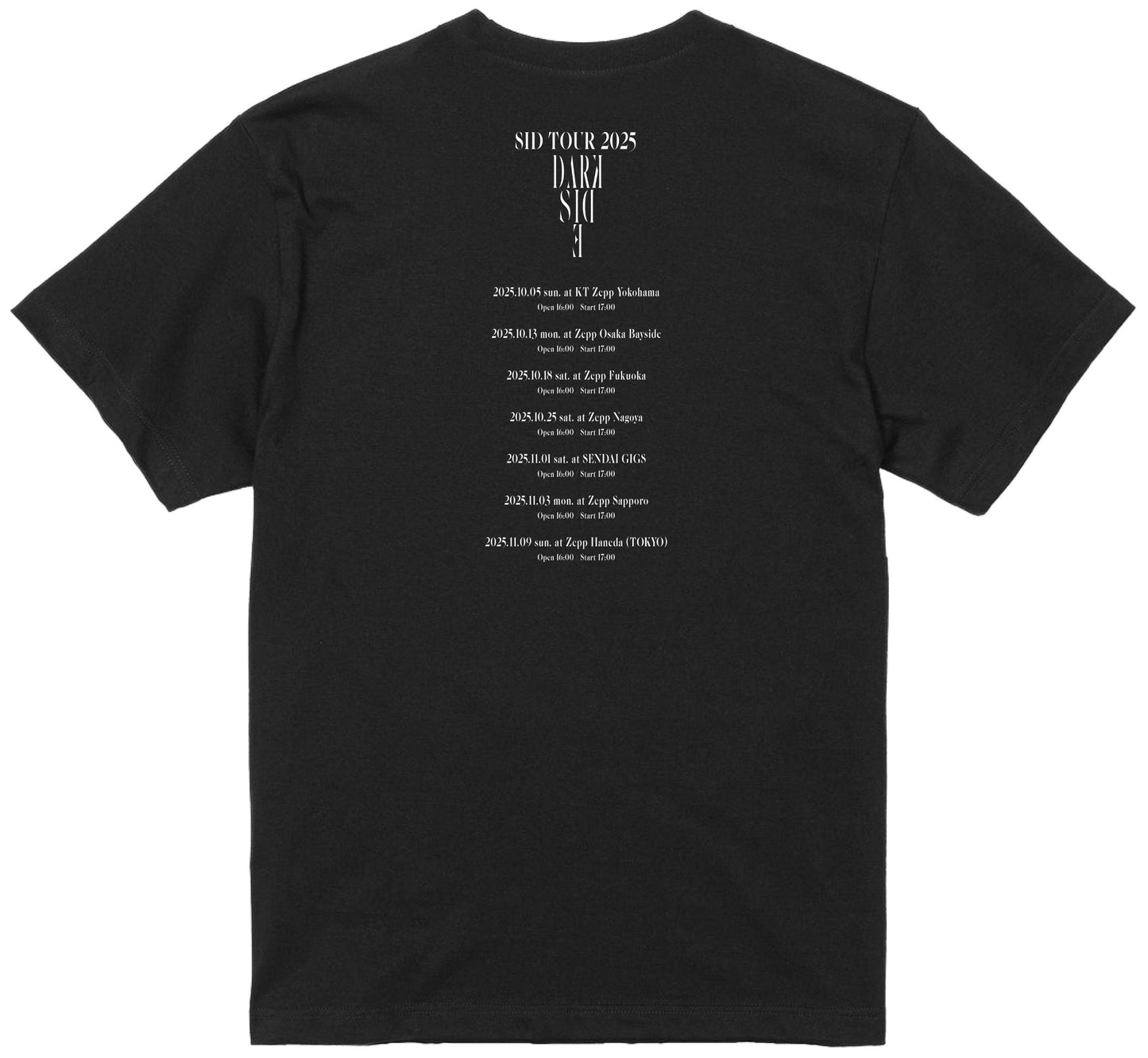 Tシャツ BLACK
