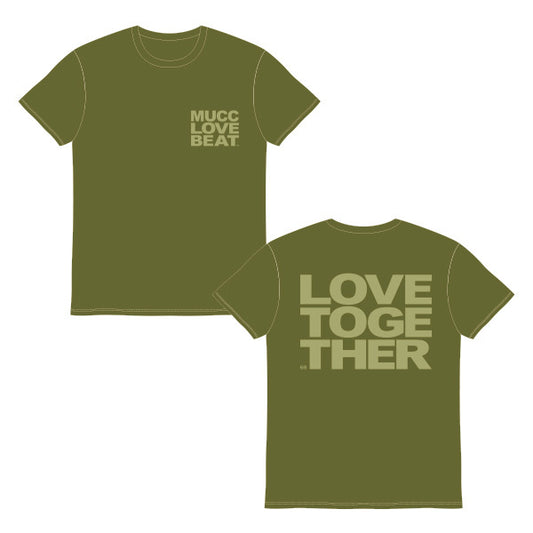 ＜通販限定＞LOVE Tee【ロゴTシャツ】Khaki