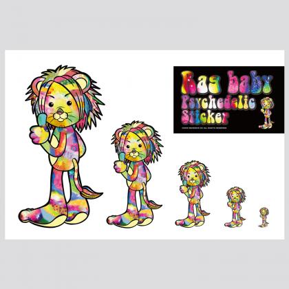 Rag baby Psychedelic Sticker