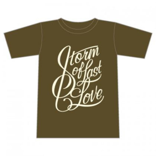 Storm of Last love T-SHIRTS【Color：オリーブ】