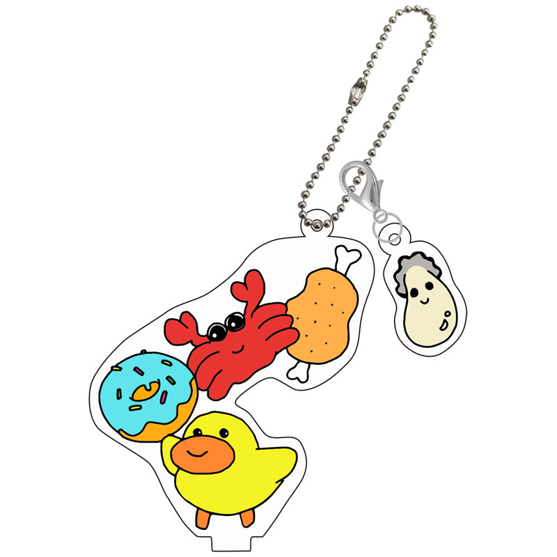 ひよこごちそうアクスタ【牡蠣チャーム添え】