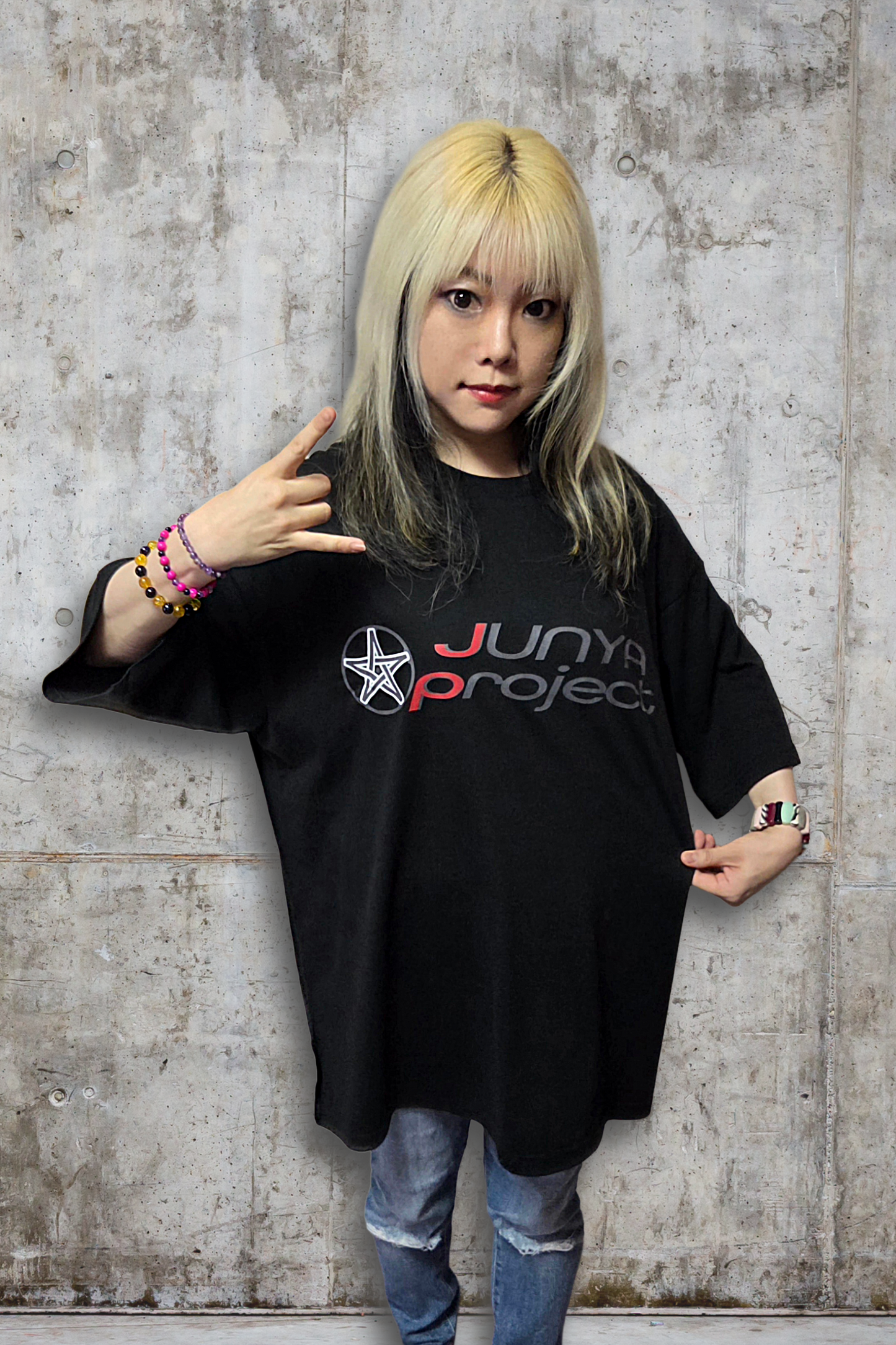 JUNYA project BIGシルエットTシャツ BLACK