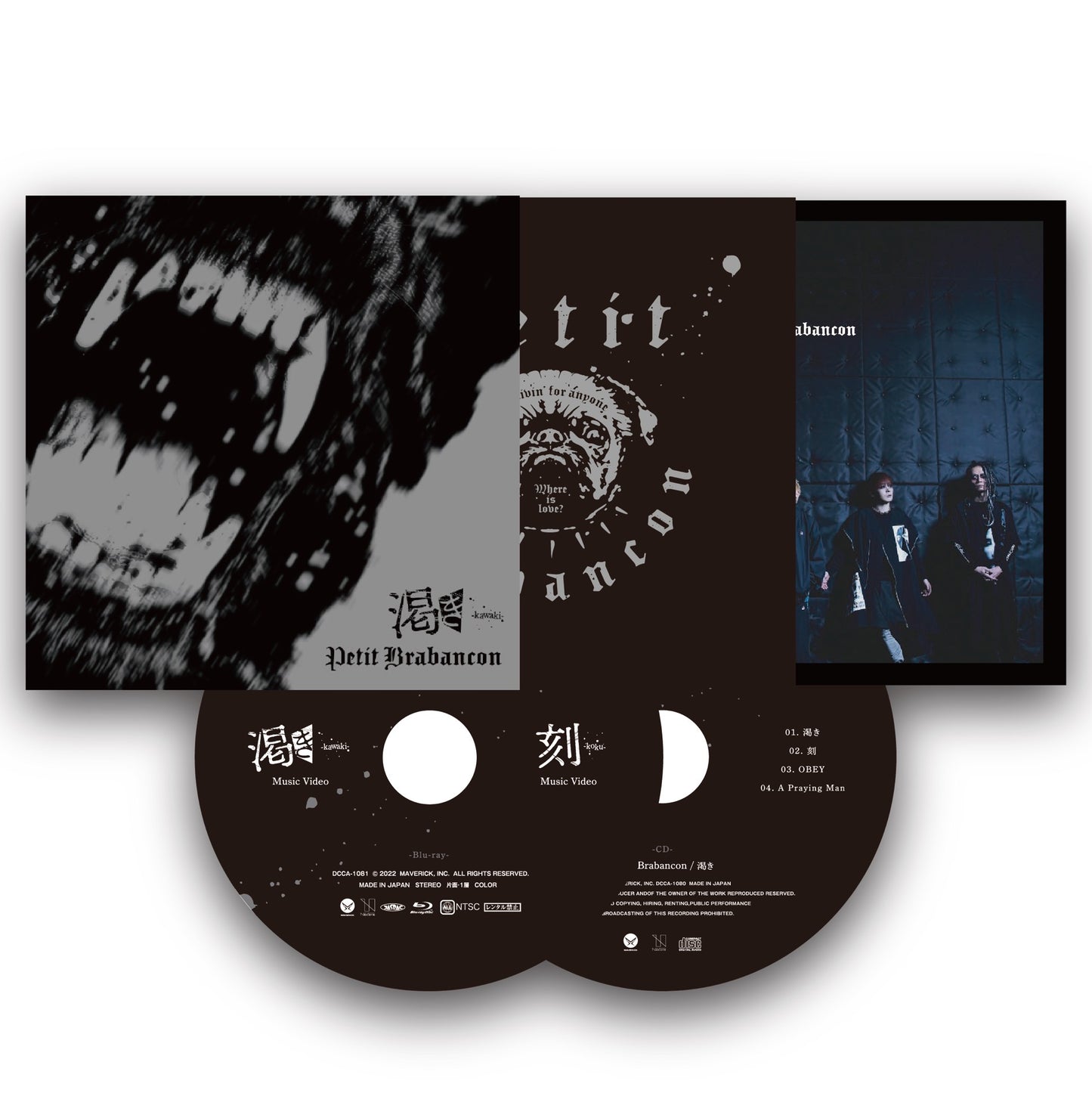 1st SINGLE CD「渇き」初回限定プレミアムセット（CD＋Blu-ray＋24Pブックレット＋アナログレコード＋BIG Tee）